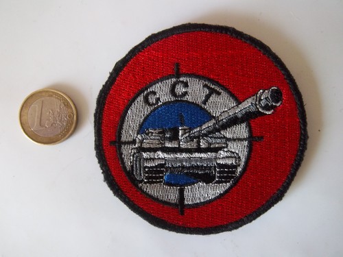 écusson militaire char